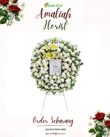 Krans Bunga Duka Klinting