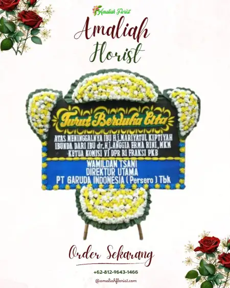 Papan Bunga Duka Klinting